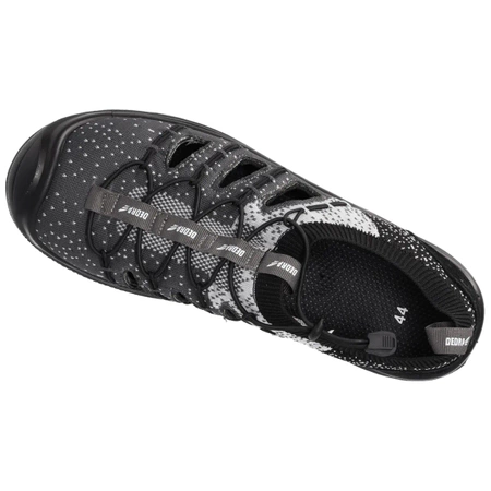 Safety sandals D3V, fabric, size: 45, cat.S1 SRC, composite