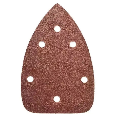 Brusilni papir za brusilnik delta DEDRA DED79416 gr. 180, 140x140x80mm, z velcro zapenjanjem, 5ks