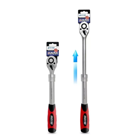 Clichet 1/2", 72T, CRV 6140, telescopic 305-445mm