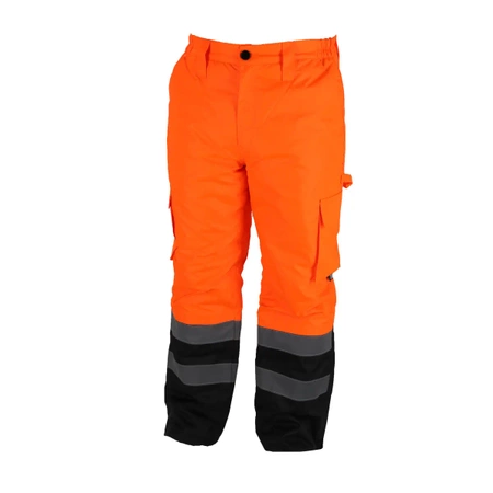 Reflective warm trousers, orange