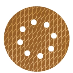 Anti-clog sanding discs 125mm, #220, Velcro, set of 5pcs, DED7947R07