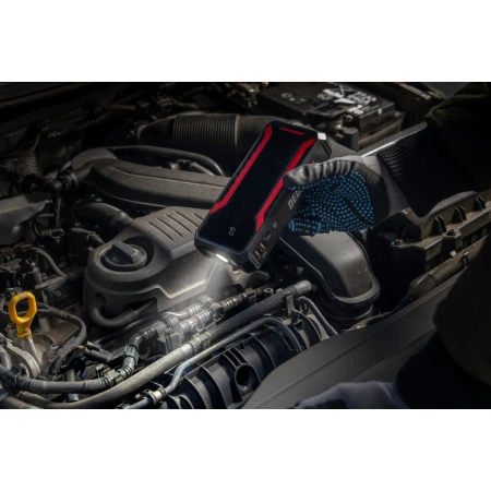 Повербанк с функцией запуска двигателя DEDRA DEPP1201, Li-Ion 12000mAh, LCD-дисплей