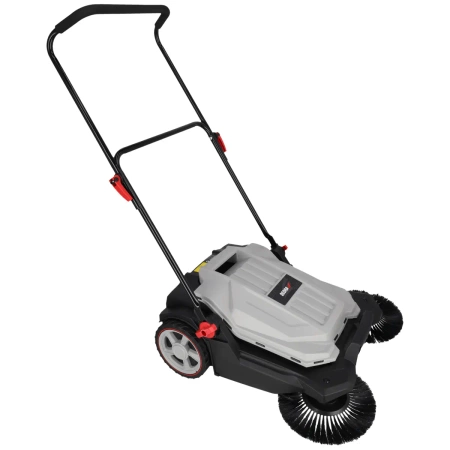 DEDRA DED8802 käsitsi juhitav pühkimismasin 3 harjaga, 650 mm puhastuslaius, 18 l konteiner