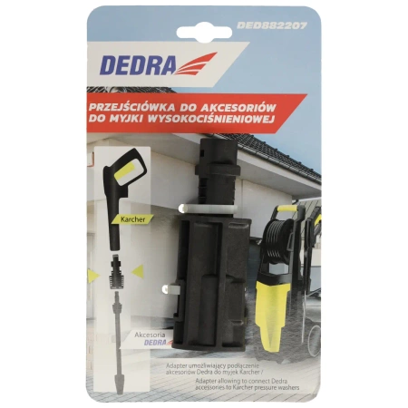 Адаптер для принадлежностей очистителя высокого давления Garden DEDRA DED882207