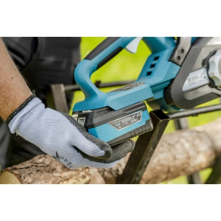 Cordless Chainsaw 18", 2x 18V, DEDRA SAS+ALL DED7184VA, guide bar 18"