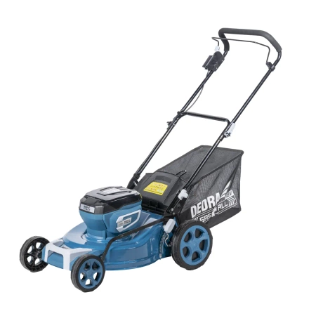 Akkumulátoros fűnyíró 2x18V DEDRA SAS+ALL DED6997X, vágási szélesség 46 cm