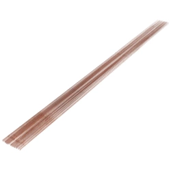 Welding wire, TIG rod 2.0mm ER70S-6, DEDRA DESTR1005, copper-coated wire, length 1m, 5kg