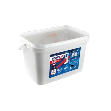 Tile leveling system 300 clips+ 100 spacers in 5L bucket