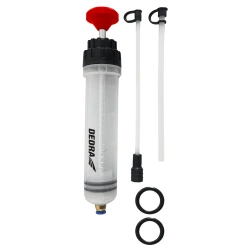 Rankinis eksploatacinių skysčių siurblys/švirkštas DEDRA N1543, talpa 200 ml