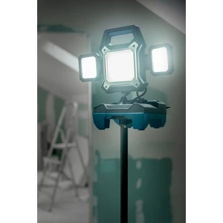 Лампа за работилница 18V/230V DEDRA SAS+ALL DED6907HL SMD светодиоди, 25W (18V 2250lm)/45W(230V 4000lm), разглобяем кабел