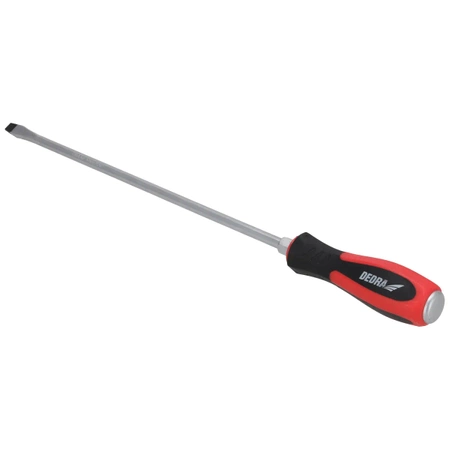 Go through screwdriver slotted 8x300mm, CrV steel