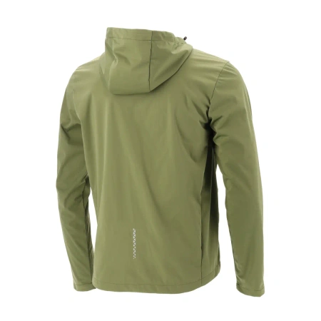 Men’s Hooded Jacket DEDRA BH63B01-L, lightweight, size L, membrane, green