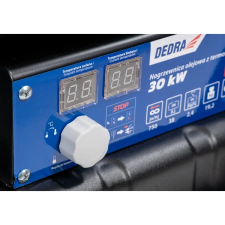 Încălzitor cu ulei 30kW cu termostat DEDRA DED9952B
