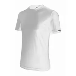 Koszulka męska t-shirt DEDRA BH5TW-L L, biała, 100% bawełna