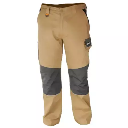 Pantaloni de protecţie mărime XXL/58, bumbac+spandex, greutate 270g/m2