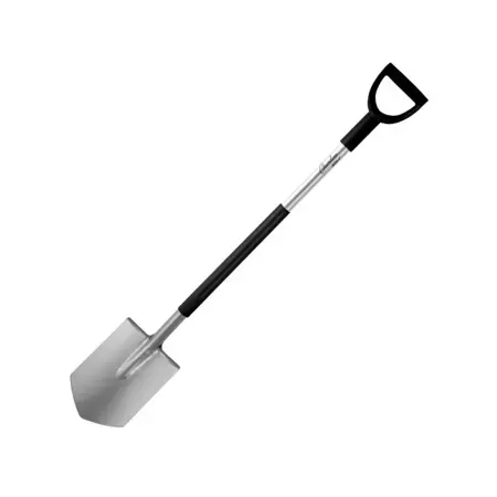 Лопата садова DEDRA 80B003 з металевим держаком, пластикова ручка D, 122см