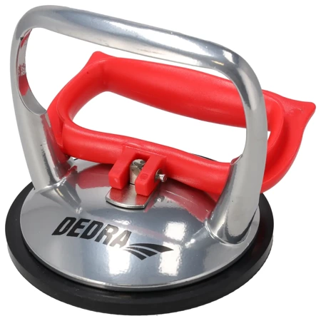 DEDRA DED06P11 одинарна присоска для скла 123 мм, макс. 50 кг, алюміній